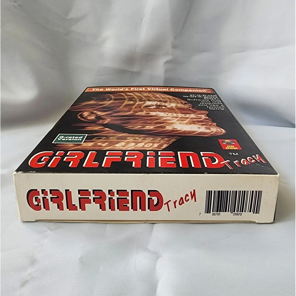 Girlfriend Tracy PC Game The World's First Virtual Companion CD-ROM BOX ONLY‎